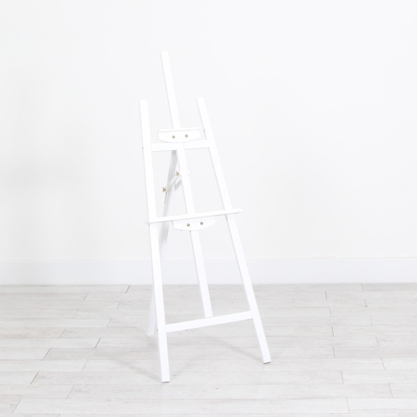Freestanding White Easel