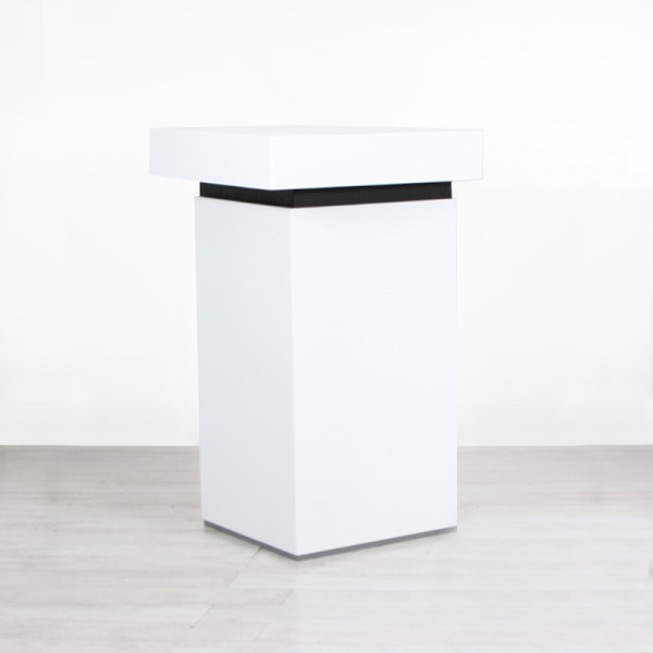 Corner Bar Section - White