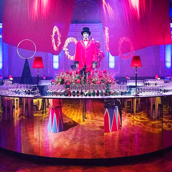 4m Gold Mirror Circular Bar - QUARTER CIRCLE