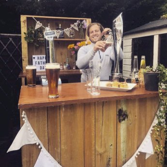 Rustic Bar - 1m Unit